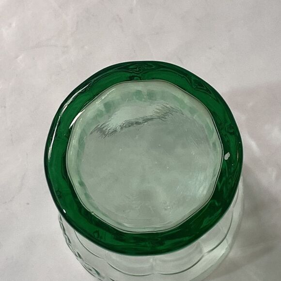 Sale VTG,Green Coca Cola Glass One Of Coke 4 1/2 Inches Tall 6 Fluid Oz - Picture 5 of 5